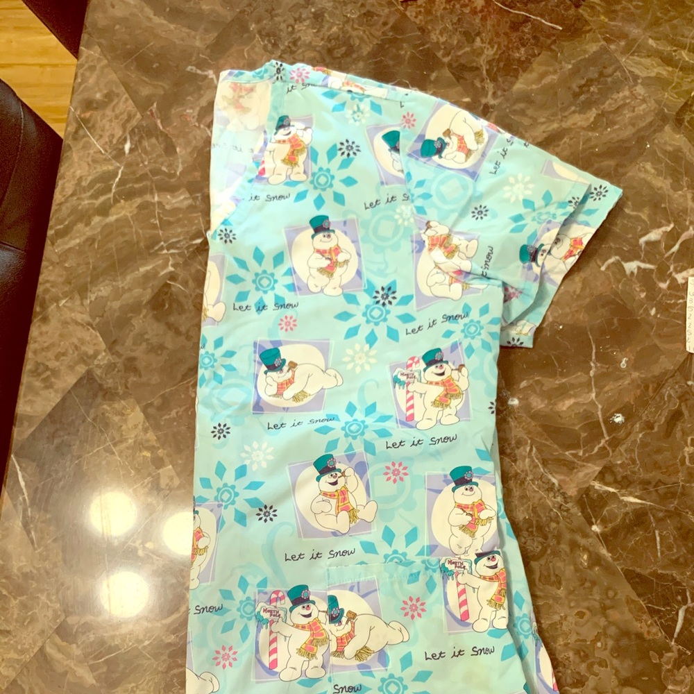 Frosty the Snowman Scrubs